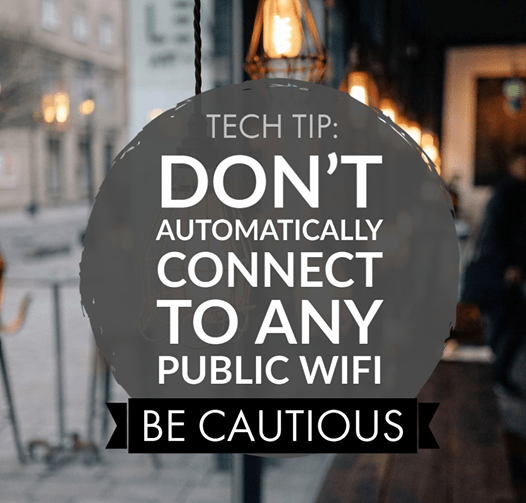Tech Tip Public Wifi